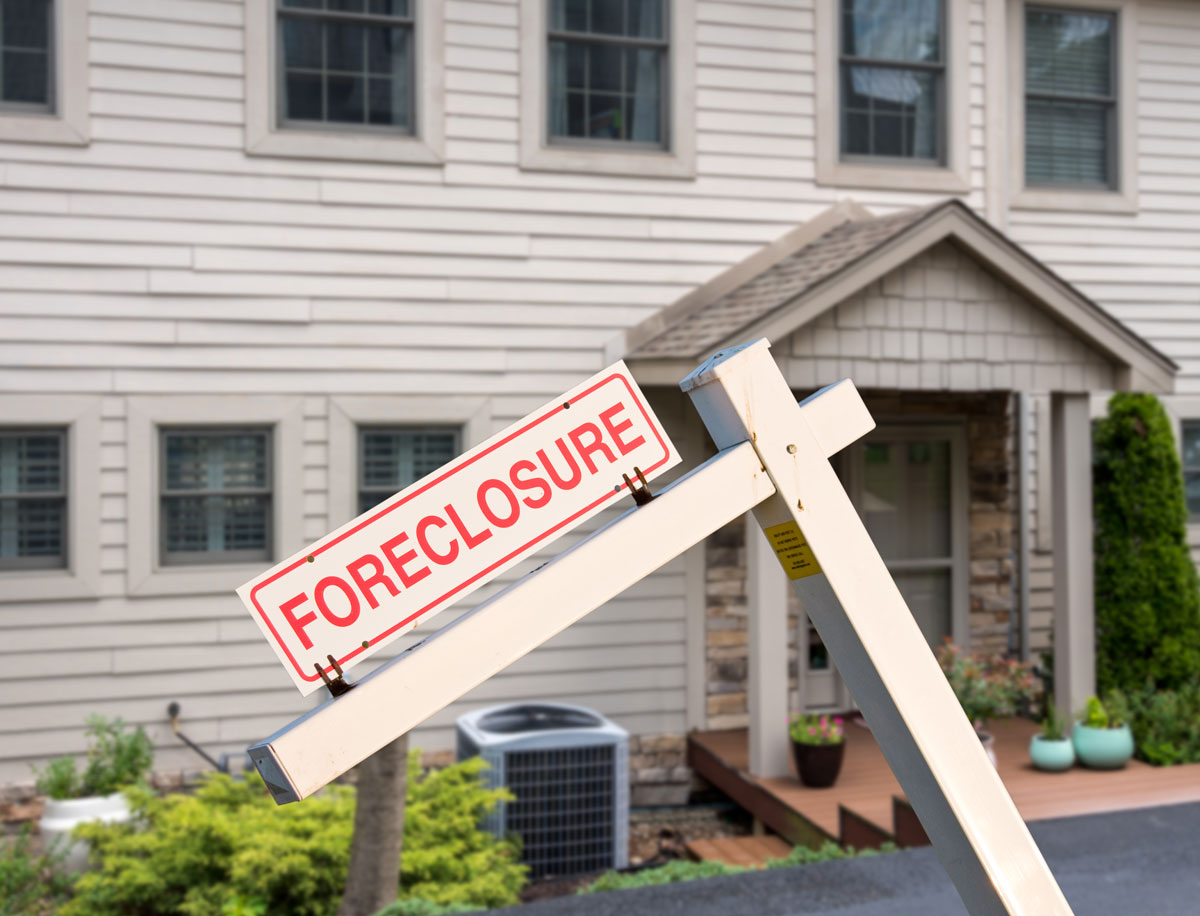 Foreclosure Sign