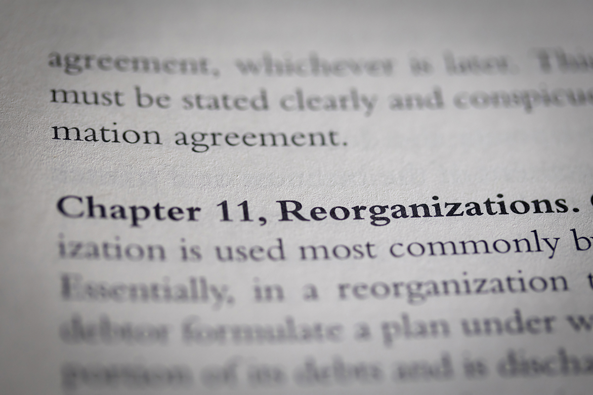 Chapter 11 Bankruptcy – Business Reorganization