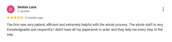 Flint Chapter 7 Bankruptcy Lawyer Client Review