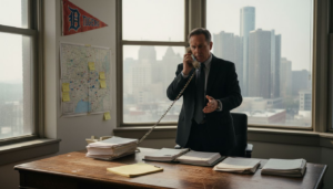 Detroit bankruptcy attorney in city office